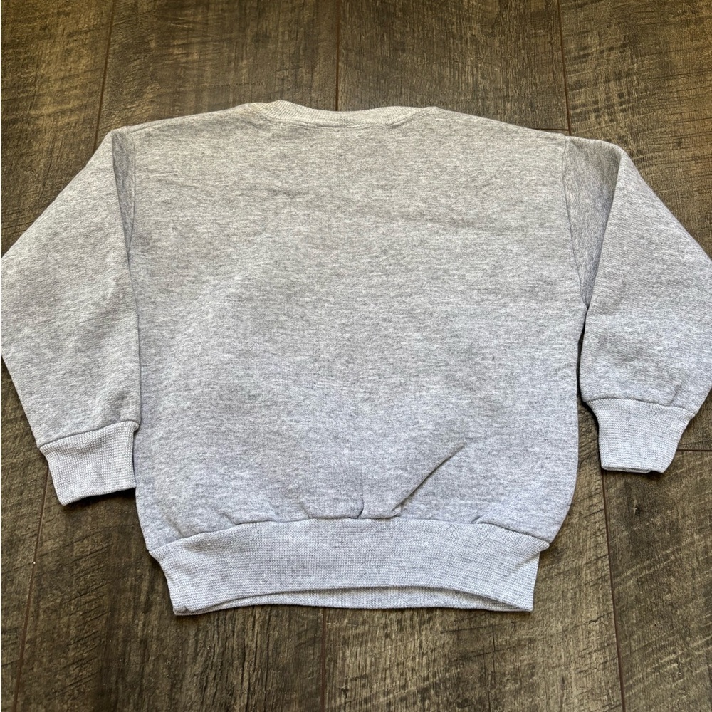Vintage Walt Disney Kids Gray Minnie Mouse Sweatshirt - Picture 3 of 3